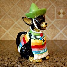 Chihuahua Mexican Dog Teapot Collectible Serving Tea Pot Home Décor by Blue Sky picture