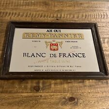 RARE Remy-Pannier Blanc de France White Wine Bar Mirror 20.5” x 14.5” Vintage picture