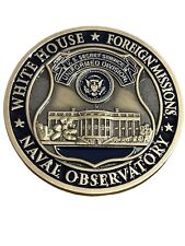 US Secret Service White House Foreign Missions Naval Observ Challenge Coin 1J picture