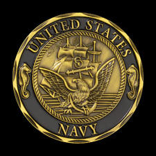 Navy Shellback Challenge Coin (Bronze) - Excellent Gift/Shipped Free US to US picture