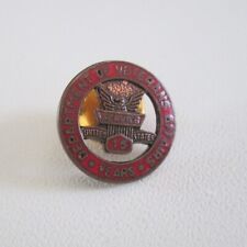Vintage Department Of Veterans Affairs 15 Years Service Red Copper Tack Pin picture