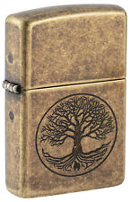 Zippo Tree of Life Antique Brass Windproof Lighter, 29149 picture