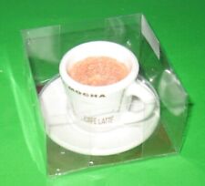 Mini Latte Scented Candle Macchiato Mocha Cafe Cup & Saucer picture