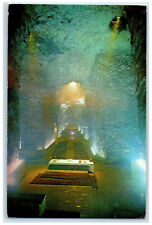 c1950's Church Excavated in Salt Mines Zipaquira Colombia Posted Postcard picture