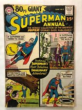 Superman Annual 1 Giant August 1964 Vintage Silver Age DC Comics Nice picture