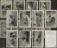 AMALGAMATED PRESS-FULL SET- THRILLS OF DIRT TRACK 1929 (M16 CARDS) ALL SCANNED picture