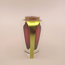 CORREIA 1985 Limited Edition 3/200 Gold Iridescent Cased Sommerso Perfume Bottle picture