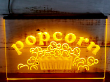 Popcorn Shop Snack Cafe Display LED Neon Light Sign Decor Signboard SALE NEW picture