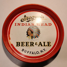 Vintage Iroquois Indian Head Beer & Ale Tray,Buffalo,N.Y., Amer Can Co. picture
