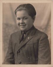 Unknow Little Actor (1930s) ❤ Original Vintage Lovely Portrait Photo K 368 picture