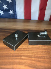 Beer Tap Handle Base Display Stand w/Bolt, Genuine Black Marble Size 2