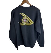 Vintage 80’s San Bernardino County Sheriff Police Crewneck Sweatshirt Size Large picture