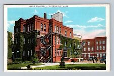 Haverhill MA-Massachusetts, Gale Hospital, Antique, Vintage Souvenir Postcard picture