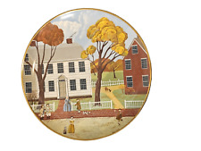 Ridgewood Museum Editions Colonial Heritage Plates Joseph Webb House, Ct picture