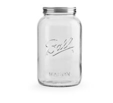Ball Decorative Mason Jar with One Piece Stainless Steel Lid, Gal. (128oz.) picture