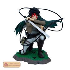 Anime Titan Captain Levi Ackerman Fight action Figure Statue Toy Gift picture