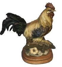 Adorable Vintage Chicken Rooster Resin Figurine ￼nice picture