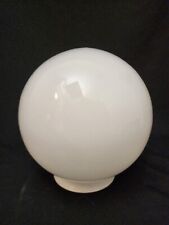 Vintage Art Deco Glass Ceiling Light Globe Cover Frosted Shade Round NOS B10 picture