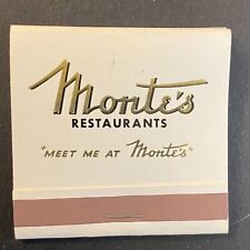 Monte's Restaurants 