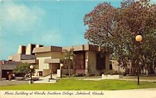 Lakeland Florida 1974 Postcard Music Building at Southern College  picture