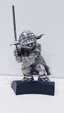 Royal Selangor Star Wars Pewter Yoda Figurine 5 inch picture