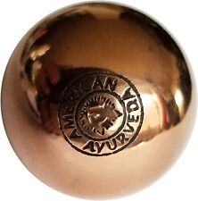 Premium Pure Solid Copper Ball Dia Healing Energy Orb Sphere Mineral Crystal picture