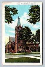 Ridgway PA- Pennsylvania, Trinity Methodist Church, Religion, Vintage Postcard picture
