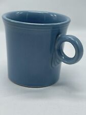 Vtg Fiesta Ware Mug Periwinkle Blue Ring Handled Retired Tom Jerry Replacements picture