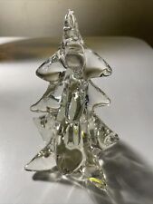 Midcentury Modern 25% Lead Crystal Christmas Tree 5.5” picture