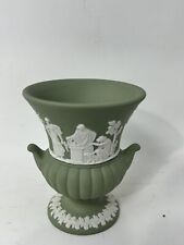 Wedgwood Jasperware  Urn Vase - Miniature - Creamer - Sage Green picture
