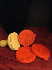 Cookie or Clay Stamp 3 Set Wood and Silicone Valentine/Love Theme picture