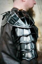 Medieval Berserk Guts shoulder armor pair of pauldrons and metal gorget Cosplay picture