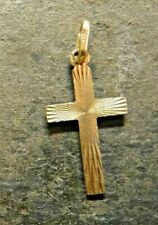 Beautiful Vintage 14K, .585 Gold Cross picture
