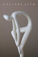 EPIC MCM ABSTRACT FEMALE SCULPTURE VTG STATUE NUDE 60'S 70'S BALLERINA WOMAN picture