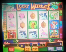 WMS BB1 SLOT MACHINE GAME & OS - LUCKY MEERKATS picture
