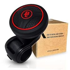 FOURING BL Steering Wheel Knob Spinner - Universal Non-Slip Fit, Silicone Red picture