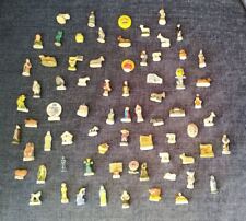 Vintage miniature figurine porcelains collectible decoration Handmade Art Decor  picture