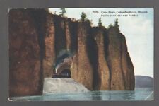 Railroad Postcard:  Train at Cape Horn, Columbia River, Oregon picture