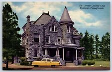 Postcard PA Ridgway Elk County Country Club Linen AS8 picture