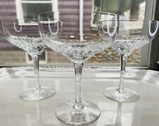 1950's Sweden Orrefors Prelude Champagne Glass Minimalist Barware Crystal-3 picture