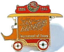 Rose Parade 1986 San Bernardino Lapel Pin (071523) picture