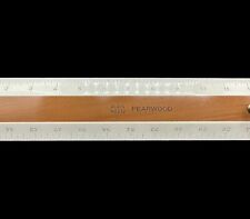 VNT Alvin Architectural Drafting Ruler 232 Divided Pearwood W. Germany NOS picture