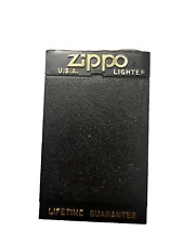 ZIPPO 1932 1991 SOLID BRASS double ear bottom brass personalized picture