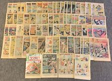 six inch stack BRONZE AGE COVERLESS COMICS~Archie,DC,Harvey,Marvel,Gold Key... picture
