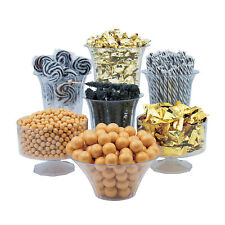 Black & Gold Candy Buffet Assortment - Bulk Candy Assortments - 1508 Pieces picture