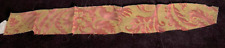 Authentic Fortuny Fragment in Wine and Gold  VV733 picture