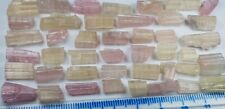 160 Ct Natural Nice Color Tourmaline Rough Afghani Crystals Lot picture