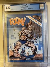 FOOM #5 CGC 7.5 WP, 1974 (Ben Grimm) Thing of the Year Marvel Magazine picture