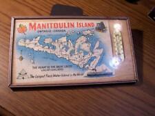 Rare Vintage Manitoulin island thermometer 7x4