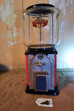RARE 1960's VICTOR TOPPER 1 Cent Gumball Machine With Key. Works picture